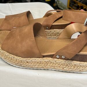 Soda Brown Espadrille Sandals